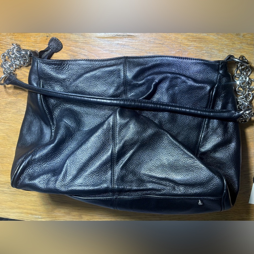 Christine Price two pocket Leather Bag - Picture 7 of 7